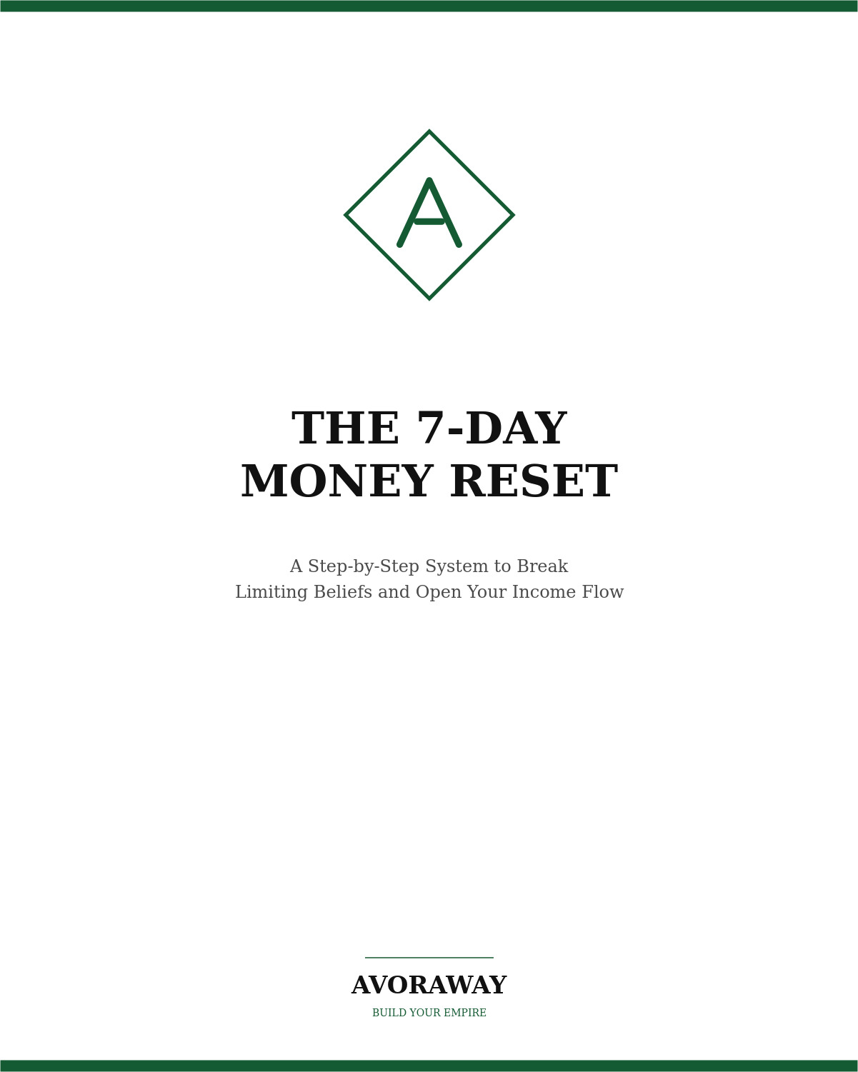 The 7-Day Money Reset