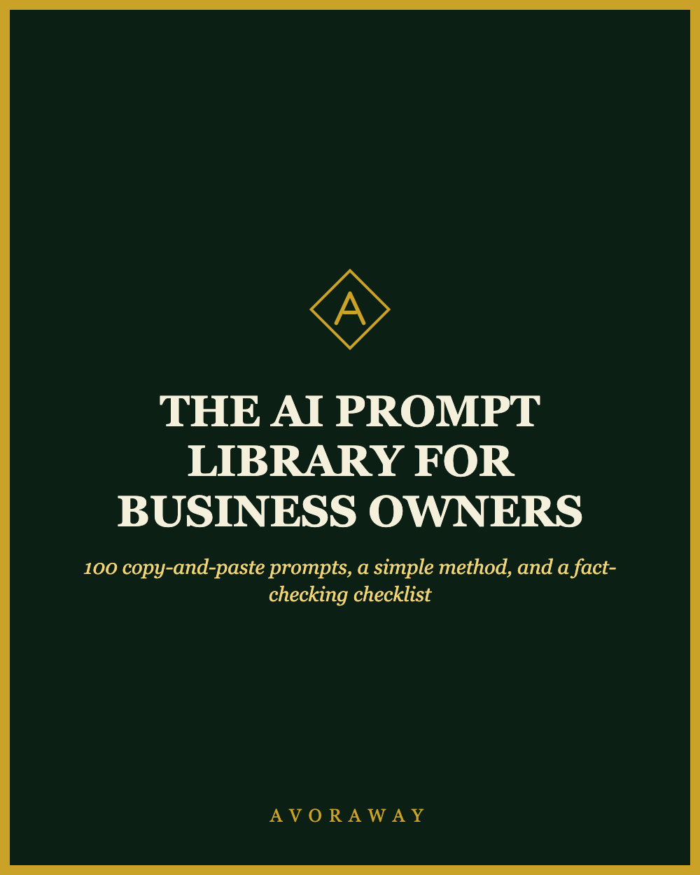The AI Prompt Library for Business Owners
